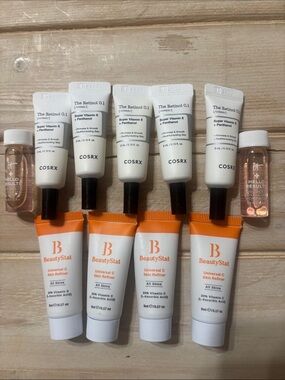 Beautystat skin refiner/Cosrx super vitamin E/iT hello results oil (85)